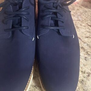 COLE HAAN Original Grand Nubuck Oxford navy blue size 8 new! C3811 comfortable